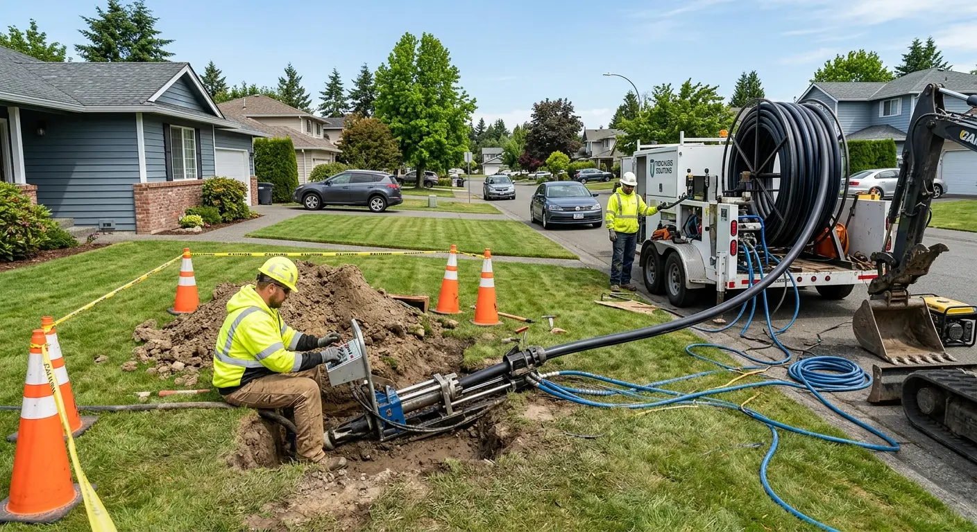 Sewer Line Repair in Newington, VA